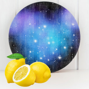 Galaxy Starlight Space Clouds Schneidebrett