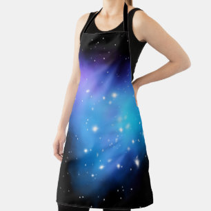Galaxy Starlight Space Clouds Schürze