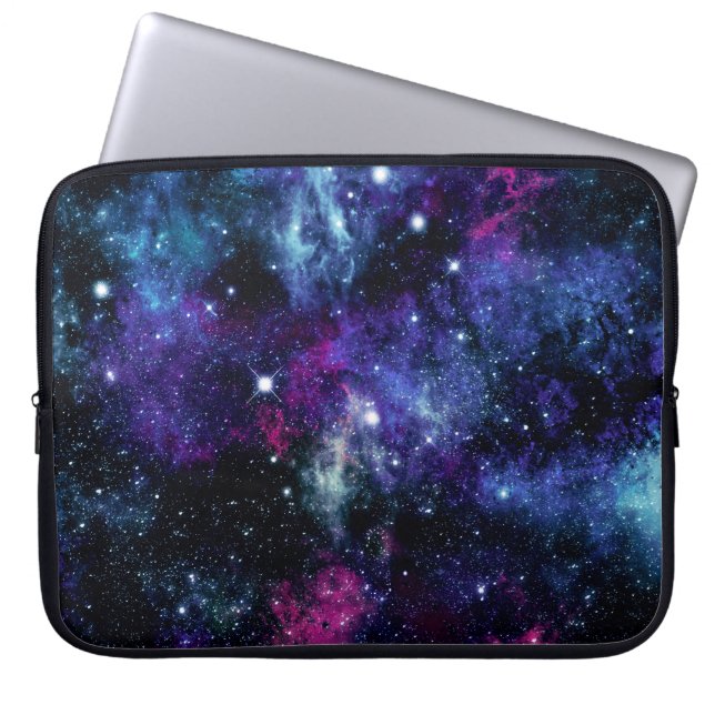 Galaxy Stars 3 Laptopschutzhülle (Vorderseite)