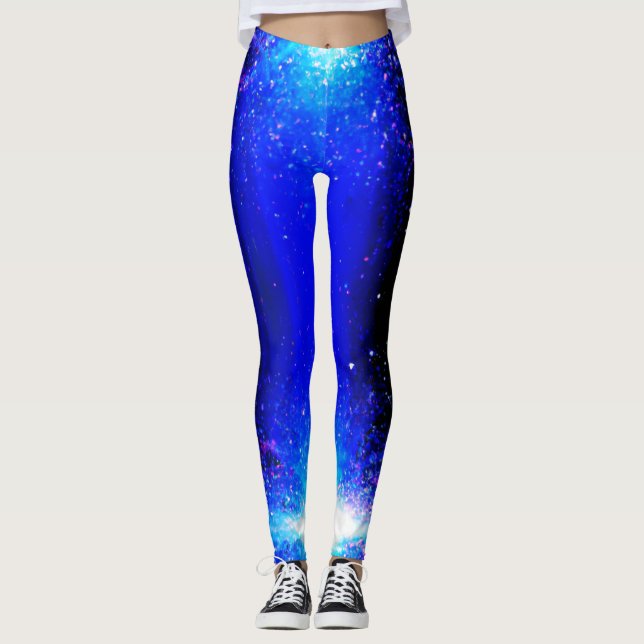 Galaxy Stars Leggings (Vorderseite)
