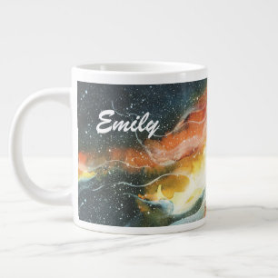 Galaxy Swirl Personalisiert Jumbo-Tasse