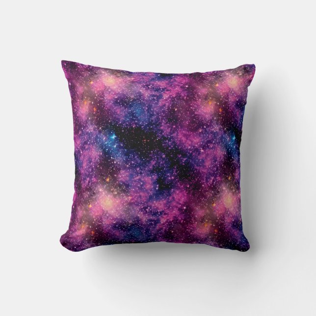 Galaxy Throw Pillow Kissen (Vorderseite)