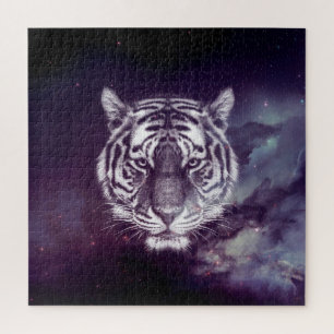 Galaxy Tiger Face Wallpaper