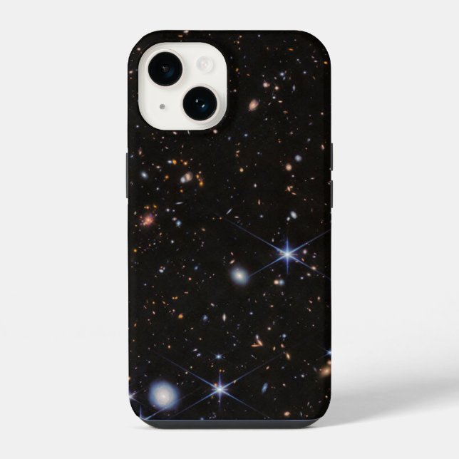 Galaxy Universe iPhone 14 Hülle (Rückseite)