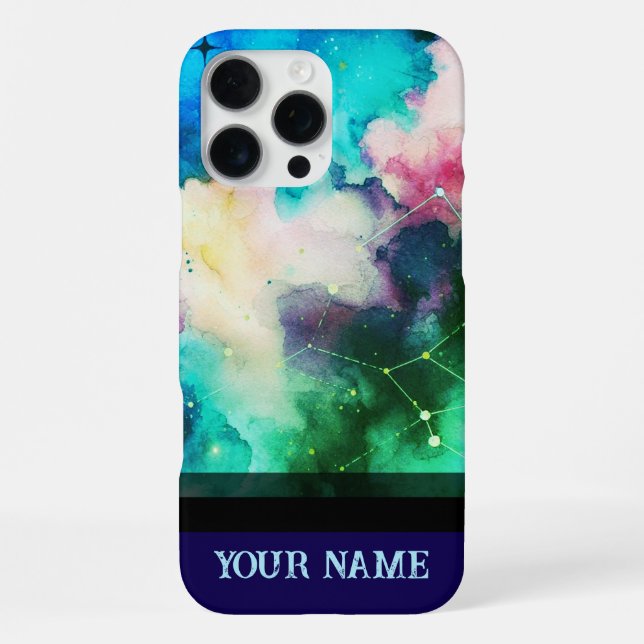 Galaxy Veil iPhone 16 Pro Max Hülle (Rückseite)