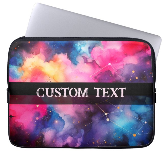 Galaxy Veil Laptopschutzhülle (Vorderseite)