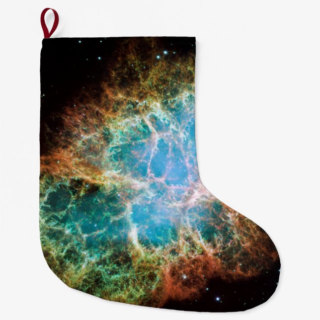 Galaxy Weltraum Großer Weihnachtsstrumpf (Vorderseite)