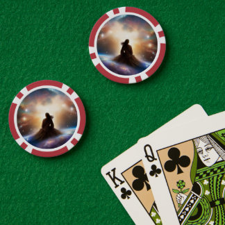 Galaxy Woman Pokerchips