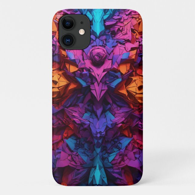 GalaxyGlow™ Starry Night iPhone Case (Rückseite)