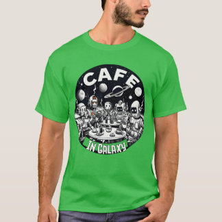 Galay Cafe Freunde T-Shirt