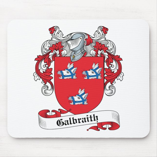 Galbraith Familienwappen Mousepad (Vorne)