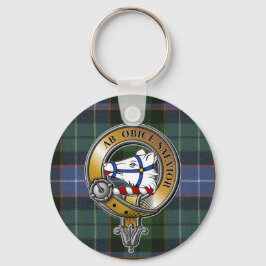 Galbraith Tartan & Abzeichen Schlüsselanhänger