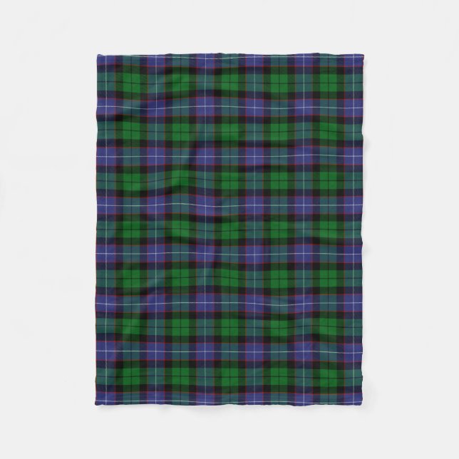 Galbraith Tartan Fleecedecke (Vorderseite)