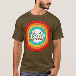 Gale Name Shirt Vintag Gale Circle
