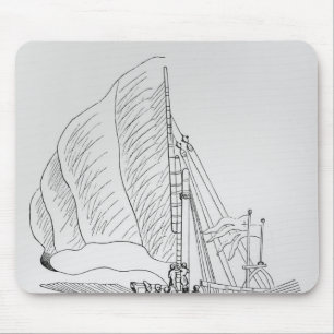 Galeere des 16. Jahrhunderts Mousepad