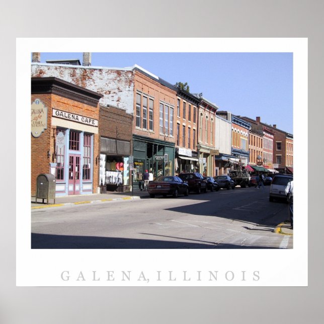 Galena, IL Poster (Vorne)