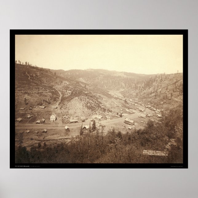 Galena South Dakota 1890 Poster (Vorne)