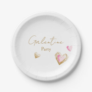 Galentine Party Herz Pappteller