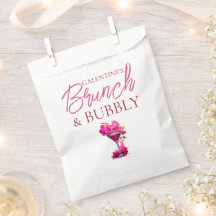 Galentiner Brunch und Bubbly bevorzugen Taschen