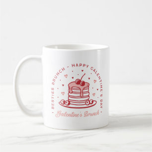 Galentiner Tag besticht durch seinen Brunch-Coquet Kaffeetasse