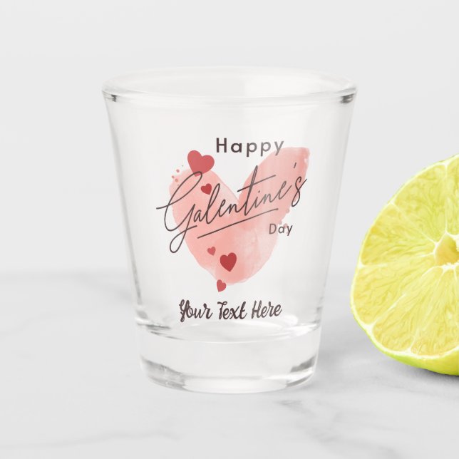 Galentine's Day Fête verre (Devant)