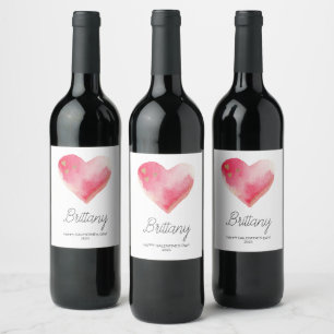 Galentines Day Friendship Bestie Liebe Gal Pal Ges Weinetikett