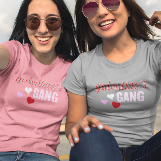 Galentine's Day Gang Ladys Tri-Blend Shirt (Von Creator hochgeladen)