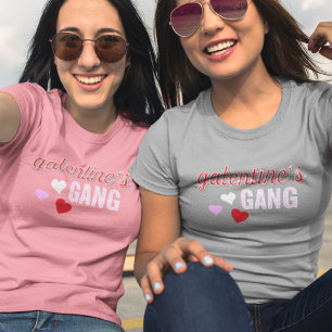 Galentine's Day Gang Mädchen Damen Tri-Blend Shirt