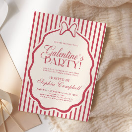 Galentine's Day Party Girls Valentine Einladung
