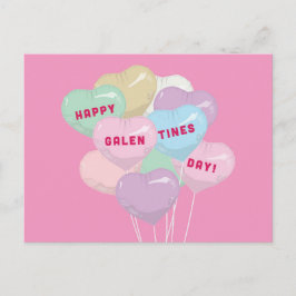 Galentinische Konversationsballons - U R BADASS Postkarte