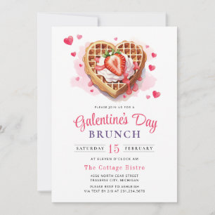 Galentinstag Valentine Brunch Einladung
