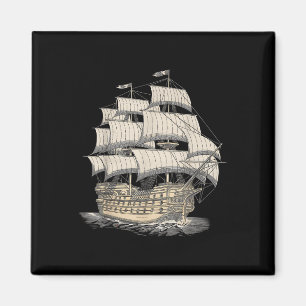 Galeonen-Schiff Segeln Nautical Seefahrt Ozean Abe Magnet