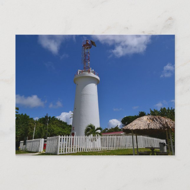 Galera Point Toco Lighthouse, Trinidad Postkarte (Vorderseite)