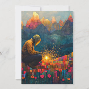 Galerie d'art imprimé - invitation à souder événem