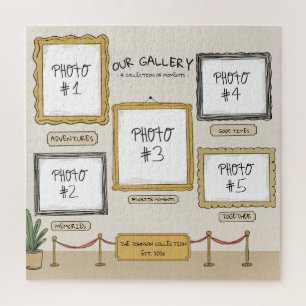Galerie d'Art Personnalisée Puzzle Photo sur Mesur