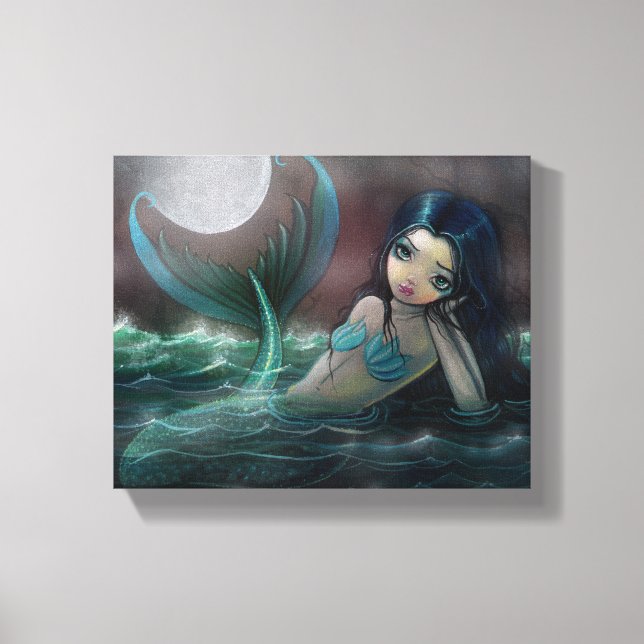 Galerie de la rivière Lune Toile enveloppée Imprim (Recto)