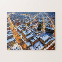 Galerie de Noël Art Photo Puzzles Ville d'hiver