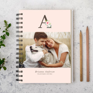 Galerie Florale Monogramme de 4 Photos Mensuel