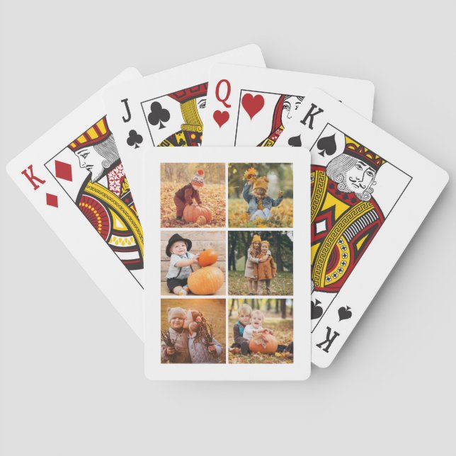 Galerie Personalisierte Fotos Spielkarten (Rückseite)