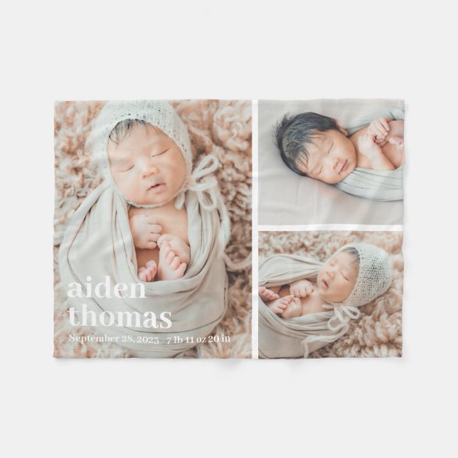 Galerie Simple De Trois Couverture Photo Personnal (Devant (Horizontal))
