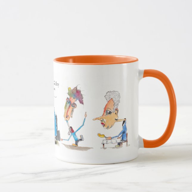 Galerie-Tasse des Gauners… Tasse (Rechts)