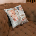 Galerie von drei bearbeitbaren Foto-Kissen Kissen<br><div class="desc">Die Hintergrundfarbe kann online angepasst werden (in jeder Farbe!). Entworfen von Berry Berry Sweet {www.berryberrysweet.com}</div>