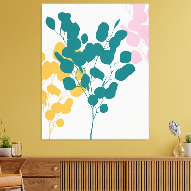Galerie Zeitgenössische Kunst Leinwanddruck (Insitu (Wohnzimmer))