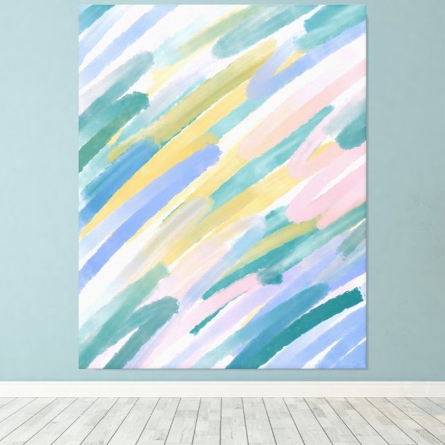 Galerie Zeitgenössische Kunst Leinwanddruck (Insitu (Holzboden))