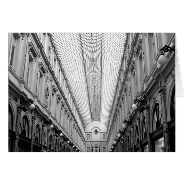 Galeries Royal Saint Hubert, Bruxelles, Belgique (Devant Horizontal)