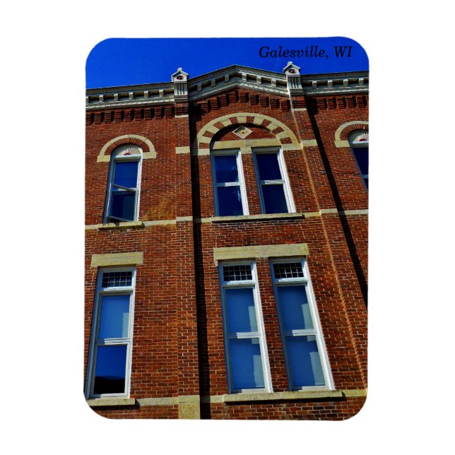 Galesville, Wisconsin Magnet (Vertikal)