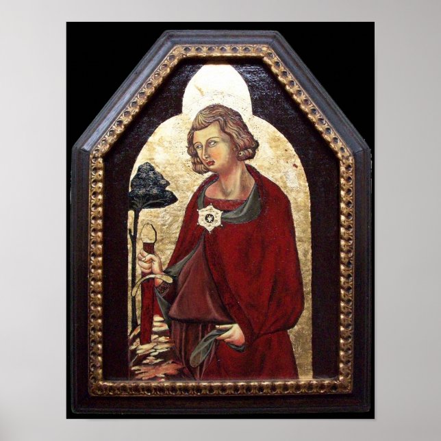 GALGANO/RECHTEN DES SCHWERTES IM FELSTER POSTER (Vorne)