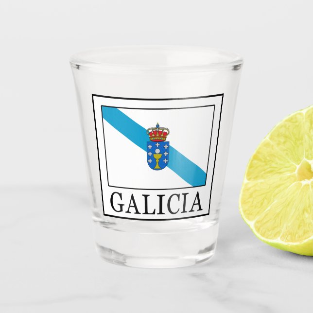 Galicia Schnapsglas (Vorderseite)