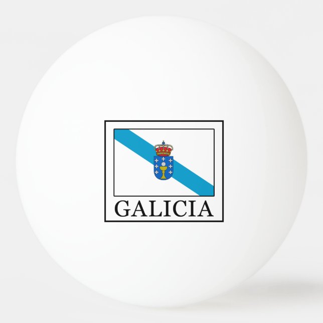 Galicia Tischtennisball (Vorderseite)