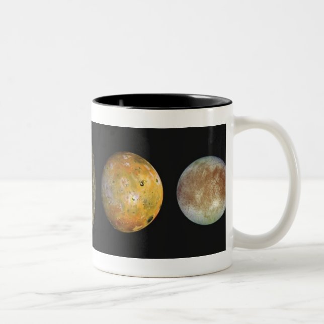 Galiläischer Satelliten-Tasse Zweifarbige Tasse (Rechts)